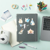 Blauwe prinses sticker pack (iPad Cover)