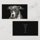 Blauwe puppy visitekaartjes (Voorkant / Achterkant)