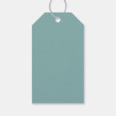 Blauwe raceauto grappig cadeaulabel (Achterkant)