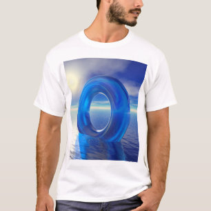 Blauwe Reflecties T-shirt