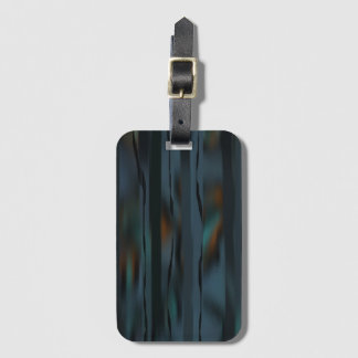 Blauwe Regen Bagage Label