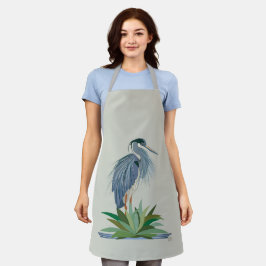Blauwe reiger schort