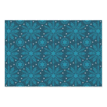 Blauwe Retro Tides van de Kerstvibes