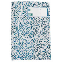 Blauwe Retro Tides van de Kerstvibes