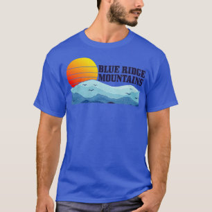 Blauwe Ridge bergen  Vintage T-shirt