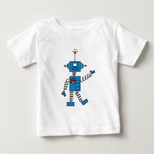 Blauwe robots en robots