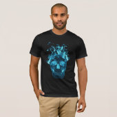 Blauwe rog t-shirt (Voorkant volledig)
