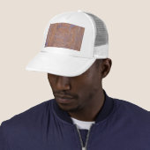 Blauwe rog trucker pet (In situ)