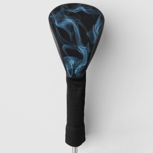 Blauwe roker golfheadcover (Voorkant)
