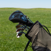 Blauwe roker golfheadcover (Insitu)