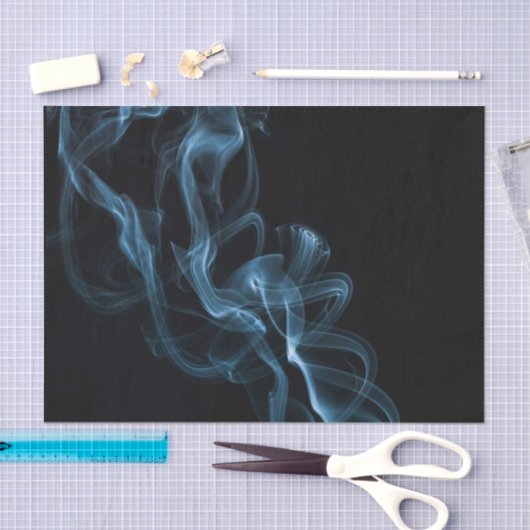 Blauwe roker tissuepapier (Craft)