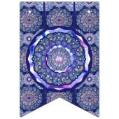 Blauwe Rosace Vlaggetjes (Eerste vlag)