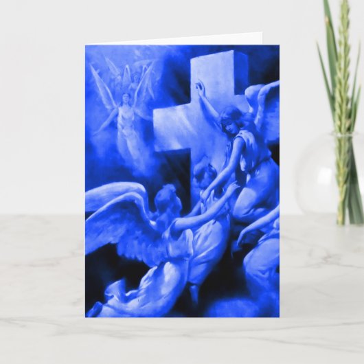 Blauwe rots kaart (Voorkant)