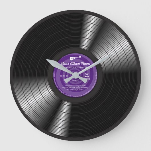 Blauwe  rots rond de Grote Klok (Voorkant)