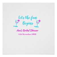 Blauwe roze wijn glas bruidsfeest laat het plezier