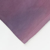 Blauwe Roze Wolken Fleece Deken (Hoek)