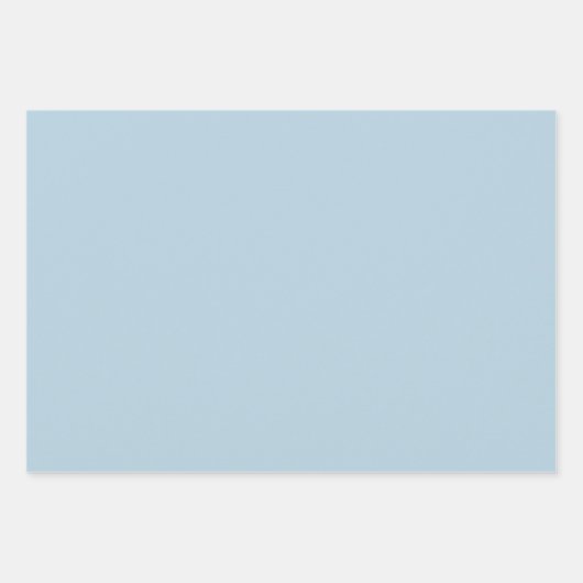 Blauwe Rozen Botanische Tuin Inpakpapier Vel (Voorkant 2)