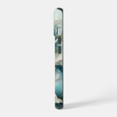 Blauwe Rozen iPhone 15 Hoesje (Linkerkant)