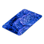 Blauwe Rozen Magneet (Linkerzijde)