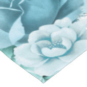 Blauwe Rozen met kant Tafelkleed (Gekanteld)