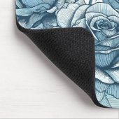 Blauwe Rozen Muismat (Hoek)