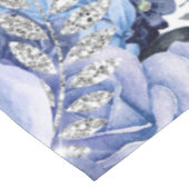 Blauwe Rozen Tafelkleed (Gekanteld)