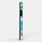 Blauwe Rozen Witte achtergrond Case-Mate iPhone Case (Achterkant/rechts)