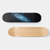 Blauwe ruimte skateboard (Horizontaal)