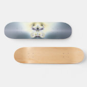 Blauwe ruimte skateboard (Horizontaal)