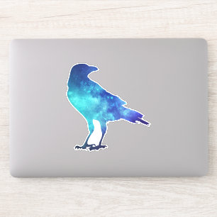 Blauwe-ruimtekaart Sticker
