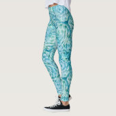 Blauwe sacharose leggings (Links)