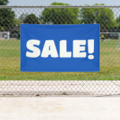 Blauwe SALE! Banner (Insitu)