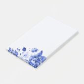 Blauwe schaduw post-it® notes (Schuin)