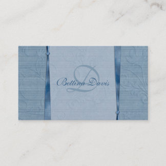 Blauwe schaduw visitekaartje