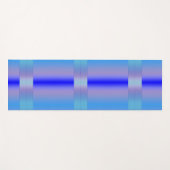 Blauwe schaduw yogamat (Voorkant (horizontaal))