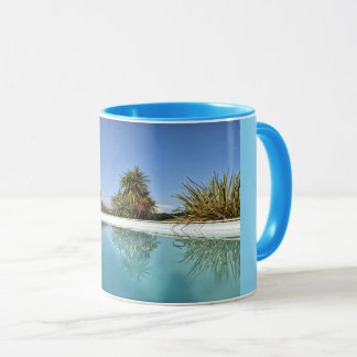 Blauwe Schaduwen Koffiemok Mok