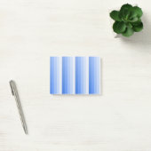 Blauwe schaduwstrepen post-it® notes (Kantoor)