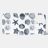 Blauwe schalen Case-Mate iPhone case (Achterkant (horizontaal))