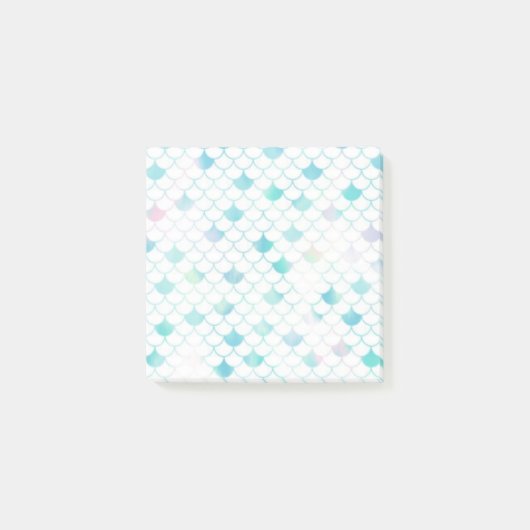 Blauwe schalen Post-it notities Post-it® Notes (Voorkant)