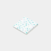 Blauwe schalen Post-it notities Post-it® Notes (Schuin)