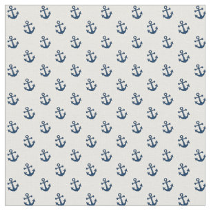 Blauwe scheepsankers stof