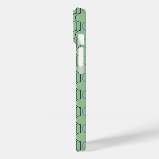 Blauwe schelpdieren Case-Mate iPhone case (Achterkant / Links)