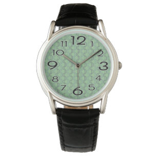 Blauwe schelpdieren horloge