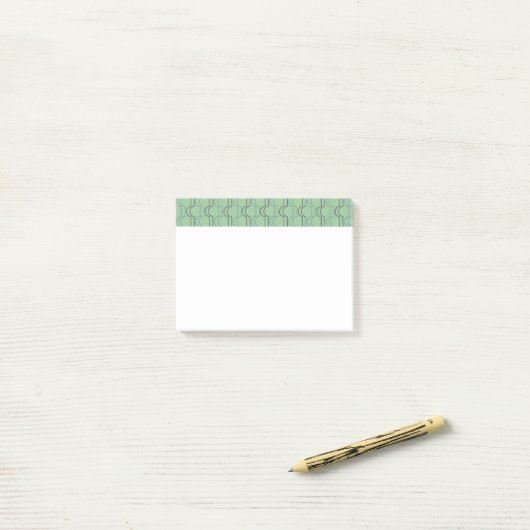 Blauwe schelpdieren post-it® notes (Op bureau)