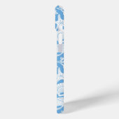 Blauwe Schelpen Persoonlijk Case-Mate iPhone Case (Achterkant / Links)