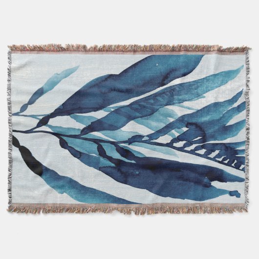 Blauwe schijf I Deken (Voorkant)