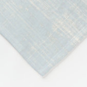 Blauwe schijf I Fleece Deken (Hoek)