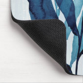 Blauwe schijf I Muismat (Hoek)