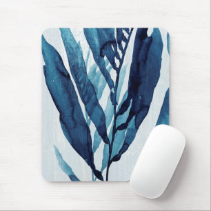 Blauwe schijf I Muismat