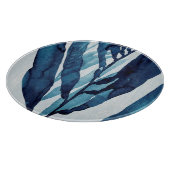 Blauwe schijf I Snijplank (Hoek)